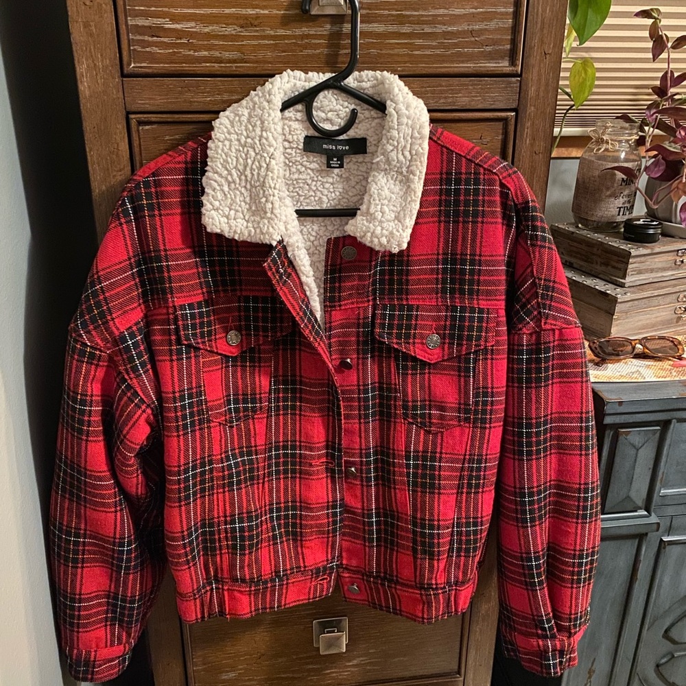 Women’s flannel jacket
